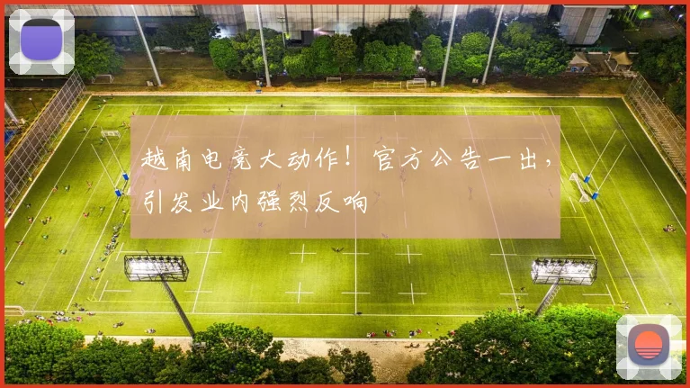 越南电竞大动作!官方公告一出,引发业内强烈反响